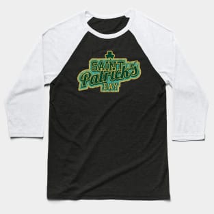 St patrick Retro Baseball T-Shirt